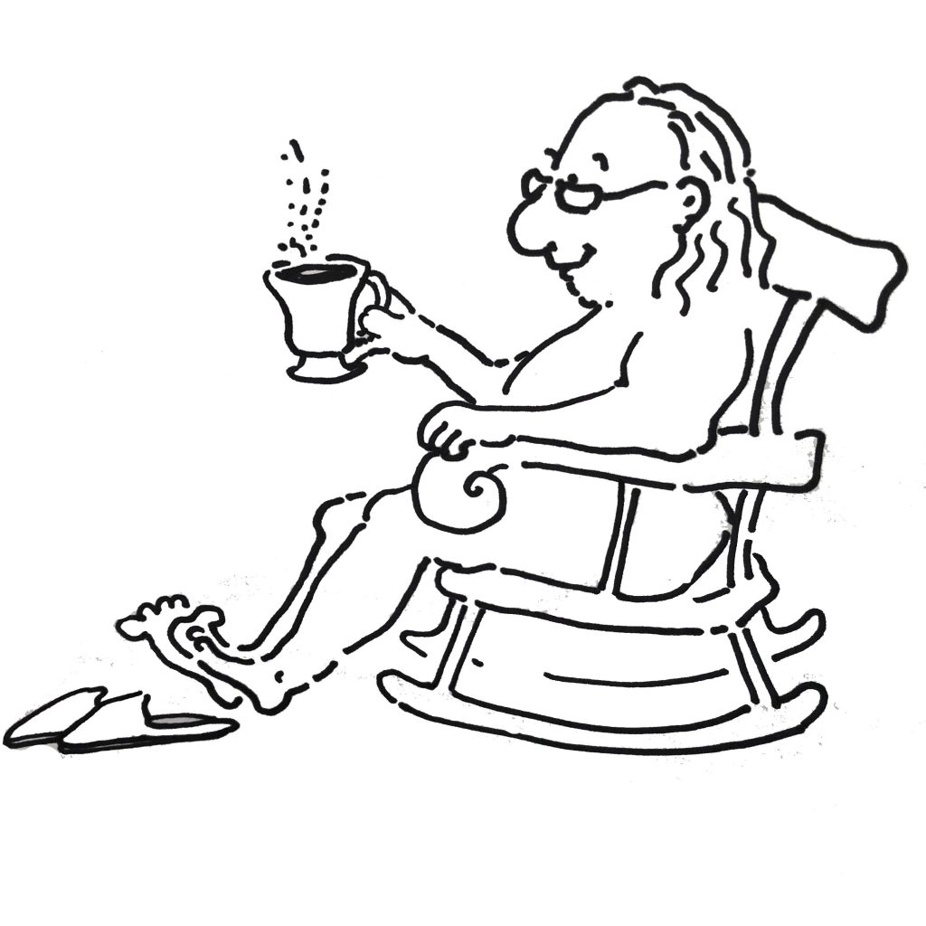 Benjamin Franklin nude