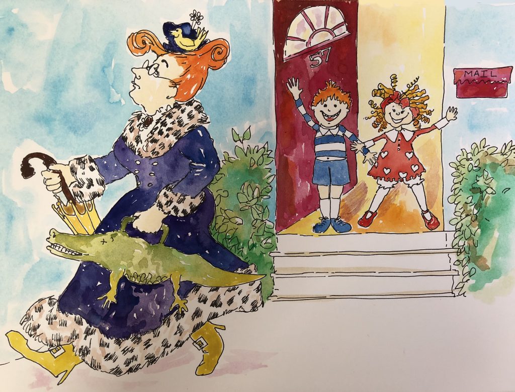 contact Miss Ewe illustrations